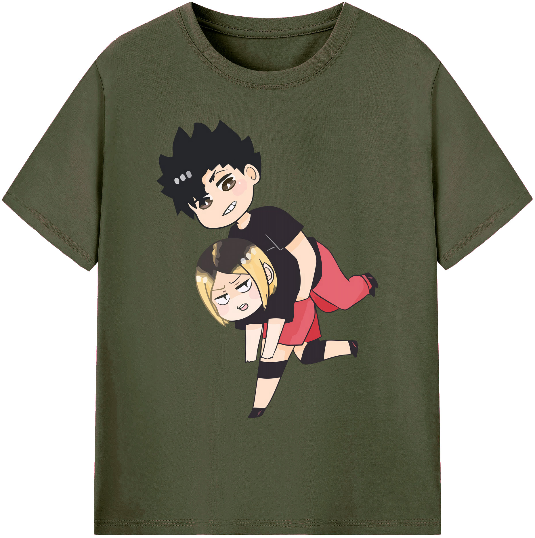 （画像用） ハイキュー!! Haikyu!! 綿100％ メンズ半袖Tシャツ｜肌触りやわらか＆通気性